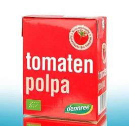 Pulpa de tomate, 390ml, eco-bio, Dennree