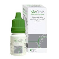 Solutie oftalmica lubrifianta AloCross, 8 ml, Offhealth S.P.A.