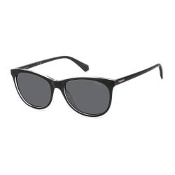 Polaroid ochelari de soare (S) 4161/S 7C5 55 M9 black cristal safilo