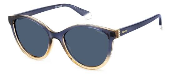 Polaroid ochelari de soare (S) PLD 4133/S/X YRQ 55 C3 blue beige safilo
