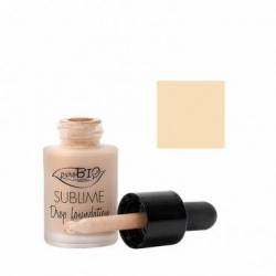 Fond de ten Sublime Drop Foundation 01, eco-bio, 15ml - PuroBio