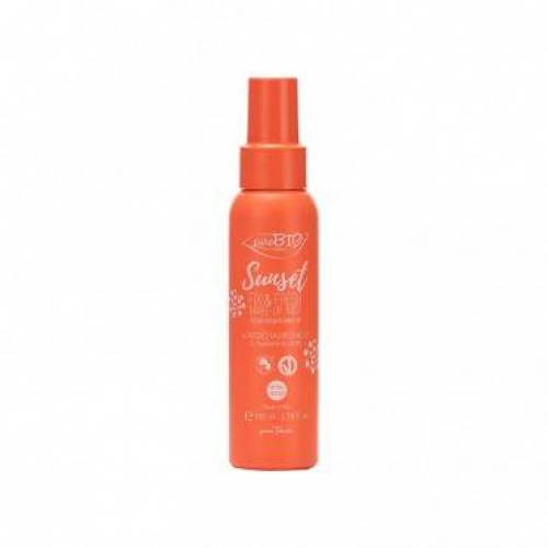 Spray fixare machiaj, Sunset Fix and Fresh, 100ml - PuroBio