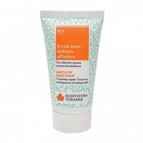 Scrub pentru maini bio cu iedera, 50ml - Biofficina Toscana
