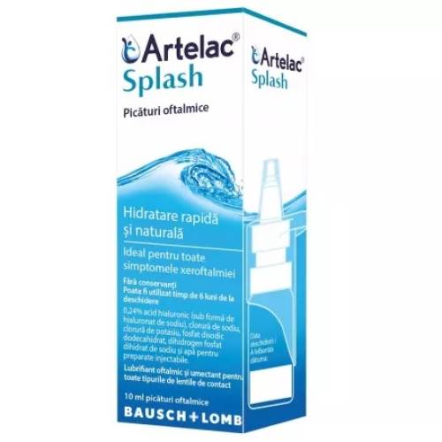 Picaturi oftalmice Artelac Splash 10 ml