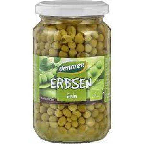 Mazare extra fina la borcan, eco-bio, 360 g, Dennree