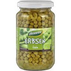 Mazare extra fina la borcan, eco-bio, 360 g, Dennree