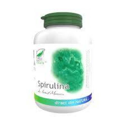 Spirulina, 250 mg, 500 comprimate, Medica - ProNatura