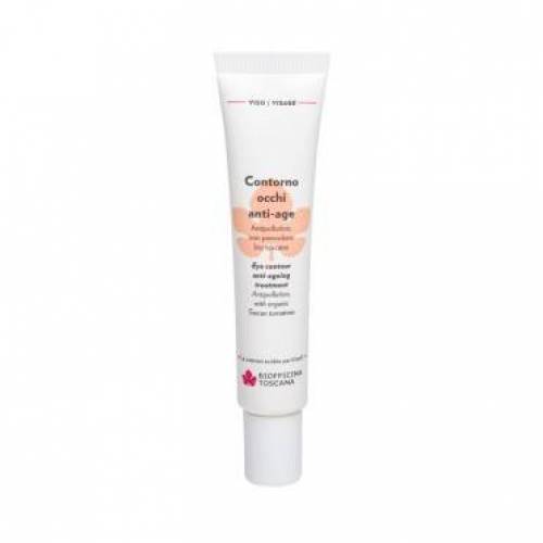 Crema de ochi antipoluare cu extract de rosie, 15ml - Biofficina Toscana