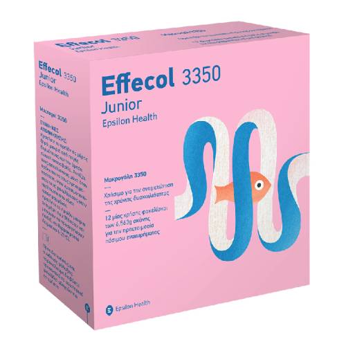 Effecol 3350 Junior, 12 plicuri*6,5 g, Epsilon Health