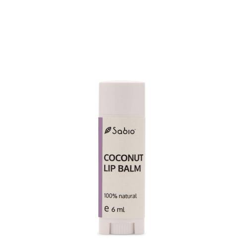 Balsam de buze Coconut, 6ml, Sabio