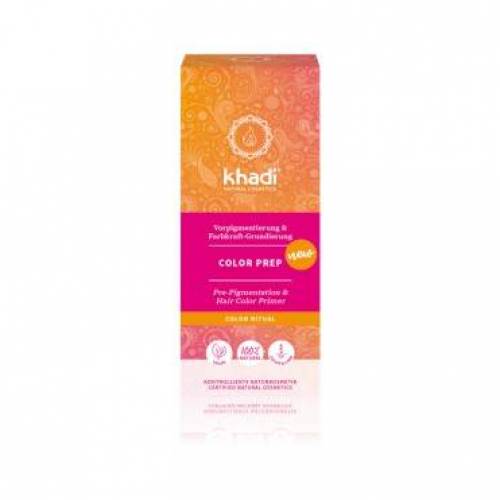 Color Prep, tratament pre-pigmentare par, 100g - Khadi