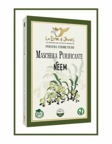Masca de fata purificatoare cu neem, 100g - Erbe di Janas