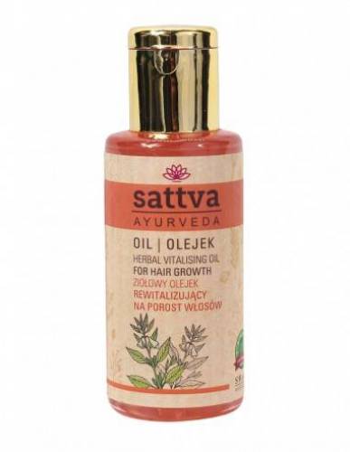 Ulei pentru cresterea parului 100ml – Sattva Ayurveda