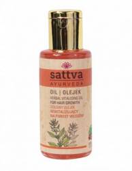 Ulei pentru cresterea parului 100ml – Sattva Ayurveda