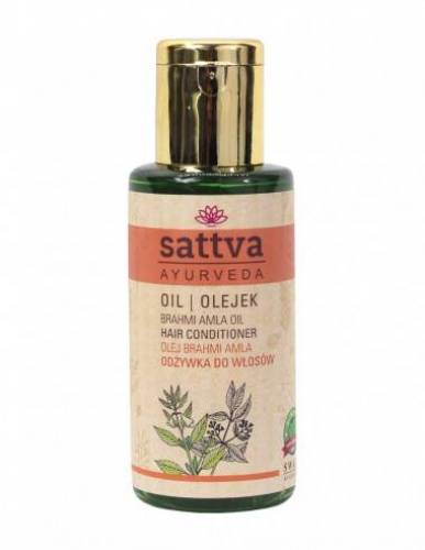 Ulei de par hidratant Amla si Brahmi Anticadere 100ml – Sattva Ayurveda