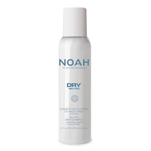 Sampon uscat cu amidon de tapioca si cocos Neutral Dry, 100 ml, Noah