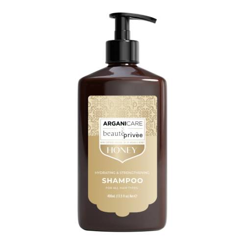 Sampon hidratant si fortifiant, Honey, Beaute privee, 400 ml, Arganicare