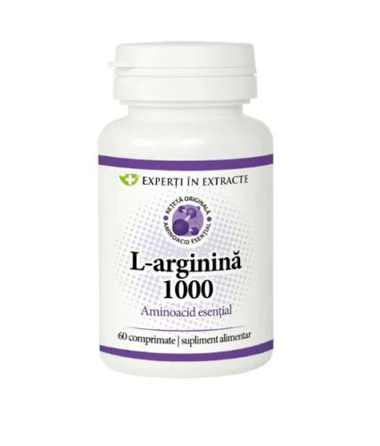 L-arginina 1000 60 comprimate
