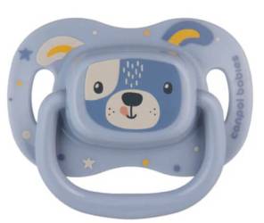 Canpol 34/926 suzeta blue simetrica din silicon 18luni +