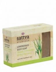 Sapun cu glicerina si lemongrass, 125g– Sattva Ayurveda