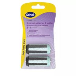 Rezerve pila electrica 2 in 1 Scholl Purple 2 bucati