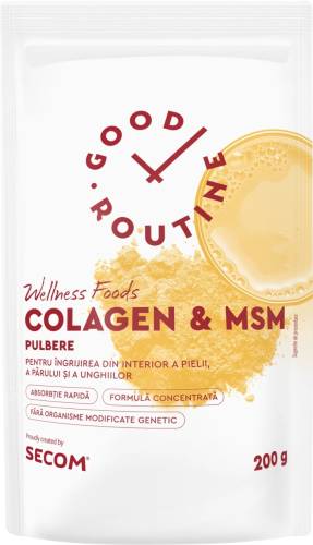 Colagen & MSM pulbere 200 g Good Routine