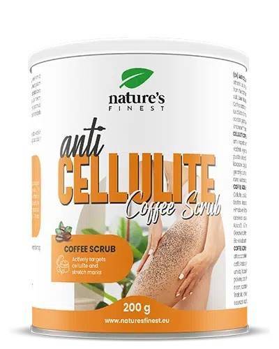 Scrub Anticelulitic cu Cafea, 200 g, Nutrisslim