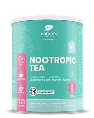 Ceai Nootropic cu Ginkgo Biloba si Vitamina C, 120 g, Nutrisslim