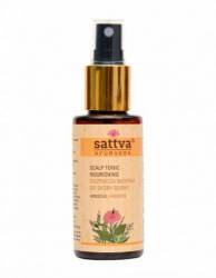 Tonic nutritiv pentru scalp si par cu hibiscus, 100ml – Sattva Ayurveda