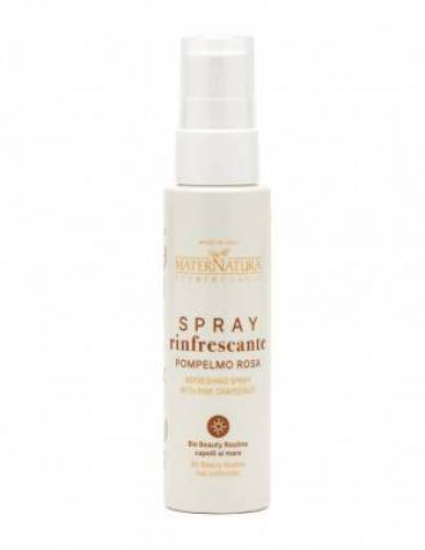 Spray de plaja revigorant pentru par si corp cu grapefruit, 100ml, Maternatura