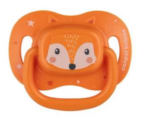 Canpol 34/925 suzeta portocalie simetric din silicon 6-18 luni