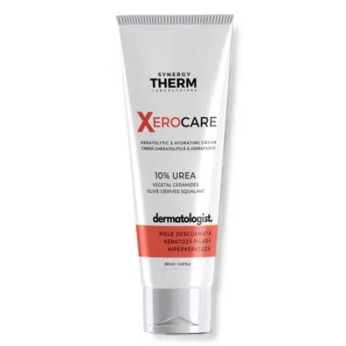 Synergy Therm Xerocare Dermatologist Crema cheratolitica si hidratanta 10% uree, 250 ml