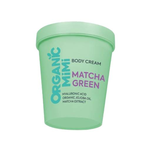 Crema de corp tonifianta Matcha Green, 200ml, Organic Mimi