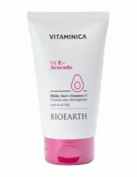 Lapte demachiant cu vitamina E si avocado 150ml – Vitaminica Bioearth