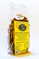 Biscuiti integrali cu seminte de floarea soarelui, eco-bio, 200g - Ecomania