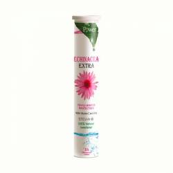 Echinacea Extra Indulcit cu Stevie 24 tablete efervescente - Power Of Nature