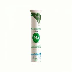 MAGNESIUM 300mg cu indulcitor Stevia 20 tablete efervescente - Power of Nature