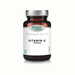 Vitamina C 1000 mg, Platinum, 20 tablete, Power of Nature