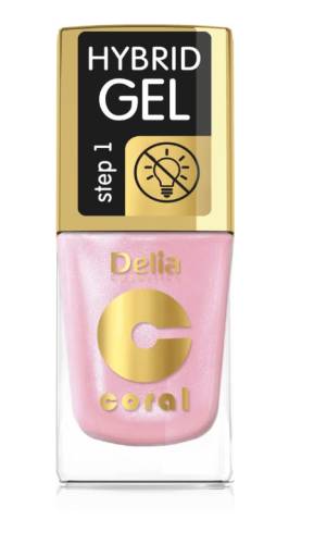 Delia Coral Hybrid Gel Color step 1 Lac unghii 100 11 ml
