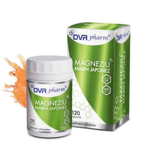 Magneziu Marin Japonez, 120 capsule DvrPharm