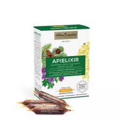 Apielixir Sanatatea Cailor Respiratorii, 10 fiole x 10 ml – Albina Carpatina