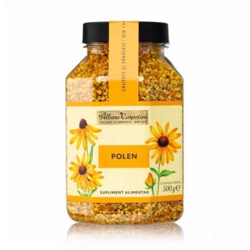 Polen granule Albina Carpatina, 500 g – Apicola Pastoral Georgescu