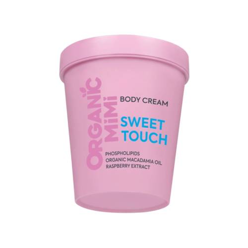Crema de corp delicata Sweet Touch, 200ml, Organic Mimi