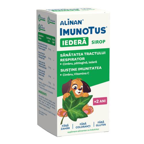 Sirop Alinan Imunotus cu Iedera, 150ml, Fiterman