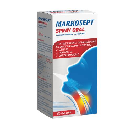 Spray oral Markosept, 20ml, Fiterman