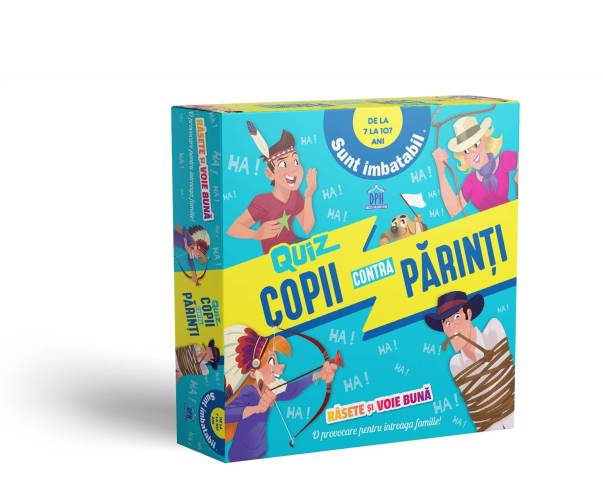 Sunt Imbatabil. Quiz copii contra parinti - Carte - Editura DPH