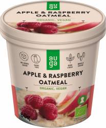Porridge din ovaz integral mar si zmeura, eco-bio, 60g - Auga