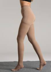 Morsa Cyberg ciorapi compresie usoara 18-22 mm hg, tip pantaloni, clasa I, crem, XXL, varf inchis