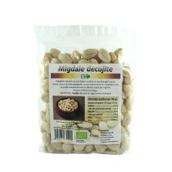 Migdale decojite crude albe, RAW, eco-bio, 250g - Deco Italia