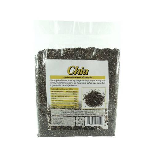Chia, seminte de chia, 200g - Deco Italia